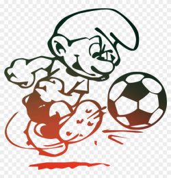 Brazil Search Word Cup National Football Player Clipart - Smurf ...