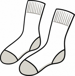 Image result for socks clipart black and white pictures ...