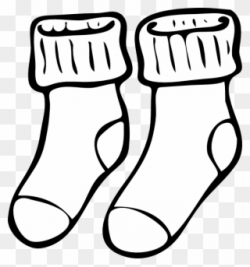 Clipart socks black and white, Clipart socks black and white ...