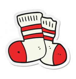 Cartoon Socks Clipart Vector Images (over 220)