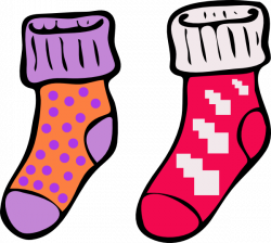 Silly Socks Clipart | Silly socks, Socks, Cool socks