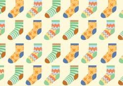 Vector Socks Pattern - Download Free Vectors, Clipart ...