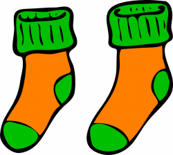 Pattern Clipart Sock - Transparent Background Socks Clipart ...