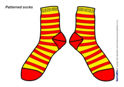 Sock clipart patterned sock, Sock patterned sock Transparent ...