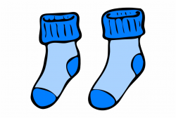 How To Set Use Blue Socks Svg Vector - Socks Clipart ...
