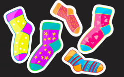 Clip art crazy socks clipart images gallery for free ...