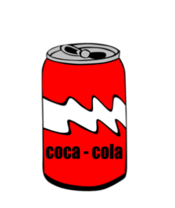 Soda can drawing clipart - Clipartix