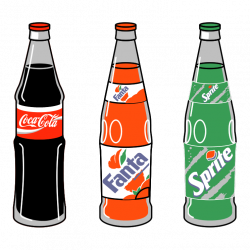 Soda Bottle Clipart Free Best On Transparent Png - AZPng