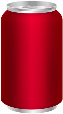 Soda Can Red Clip Art Image | Gallery Yopriceville - High ...