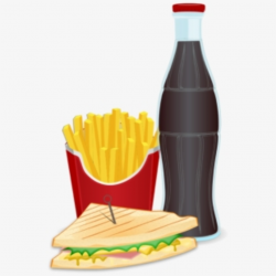 Graphic Library Pizza And Soda Clipart - Mcdonalds Meal ...
