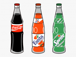 Soda Bottle Clipart Free Best On Transparent Png - Soft ...