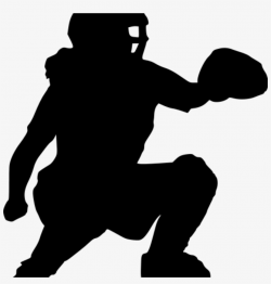 Softball Silhouette Clip Art 15 Catcher Clipart For - Silhouette ...