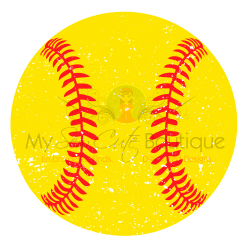 Distressed Softball SVG Files Grunge DXF Cut Designs - Softball ...
