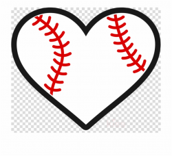 Baseball Heart Png Clipart Softball Baseball Heart - Baseball Heart ...