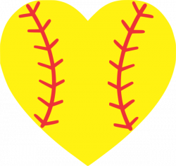 Softball Heart Clipart Vector, Clipart, PSD - peoplepng.com