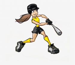 Women\'s Softball Clip Art Clipart Download - Girl Softball Player ...