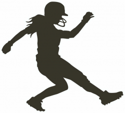 New Softball Layout and Clip Art | Transfer Express | Silhouette ...