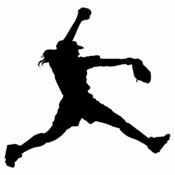Free Softball Silhouette Cliparts, Download Free Clip Art, Free Clip ...