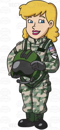 A us army infantry soldier in uniform cartoon clipart ...
