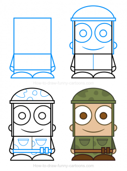 Soldier Clipart | win lose or draw in 2019 | Soldier drawing ...