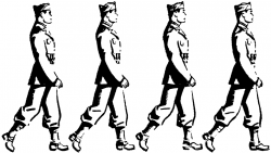 Free Soldiers Marching Cliparts, Download Free Clip Art ...