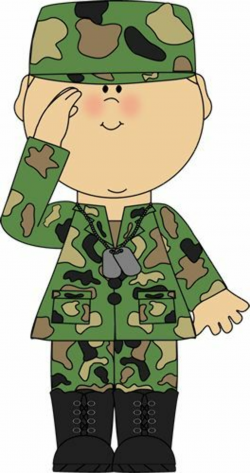 Soldier Saluting Clip Art - Soldier Saluting Image | Clip ...