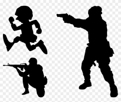 Soldier Silhouette Military Shooting Target - Alliance Strac ...