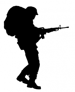 Free Silhouette Soldier, Download Free Clip Art, Free Clip ...