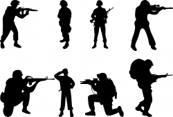 Free Army Silhouette Images, Download Free Clip Art, Free ...