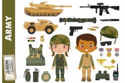 Army Clipart Military vector graphics Patriot Digital