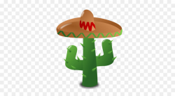 Cactus Cartoon clipart - Cactus, Mexico, Hat, transparent ...