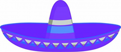 Amazon.com: Simple Colorful Mexican Sombrero Hat Cartoon ...