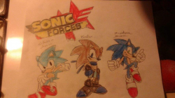 My Sonic Forces drawing | Sonic the Hedgehog! Amino