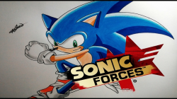 Sonic - Sonic Forces - Speed Drawing