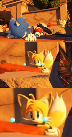 Tails\' face in cutscene | Sonic the Hedgehog | Know Your Meme
