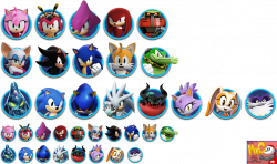 Mobile - Sonic Forces: Speed Battle - Character Icons (Race ...