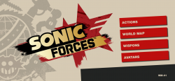 Home｜Sonic Forces Web Manual