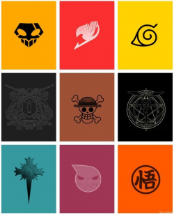 bleach, fairy tail, naruto, hitman, one piece, fullmetal ...
