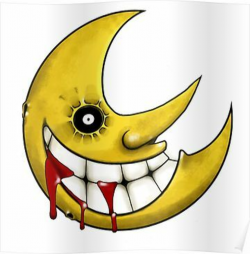 Scary Moon - Soul Eater Poster | Soul eater moon, Soul eater ...