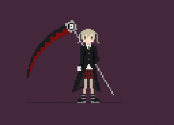 soul eater pixel art - GIF on Imgur