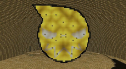 Soul Eater Logo Pixel Art Minecraft Project