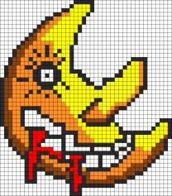 Soul Eater Moon Perler Bead Pattern / Bead Sprite ...