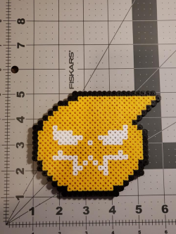 SOUL EATER LOGO Pixel Art 8-Bit Perler Beads Magnet Ornament ...