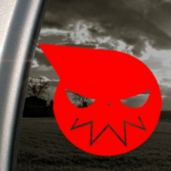 Soul Eater Red Decal Anime Car Truck Bumper Window Red ...
