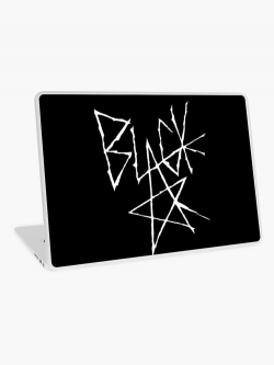Soul eater - Black Star Signature (White) | Laptop Skin