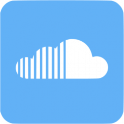 Tropical blue soundcloud 3 icon - Free tropical blue site ...