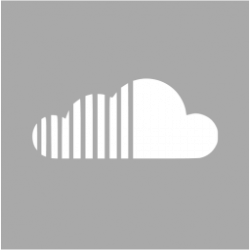 Dark gray soundcloud 2 icon - Free dark gray site logo icons
