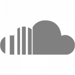 Gray soundcloud 6 icon - Free gray social icons