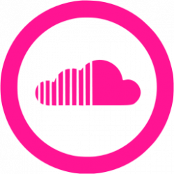 Deep pink soundcloud 5 icon - Free deep pink site logo icons