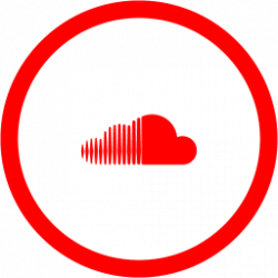 Free Red Soundcloud 2 Icon - Download Red Soundcloud 2 Icon